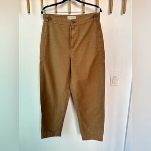 Everlane The Fatigue Barrel Pants, Brown